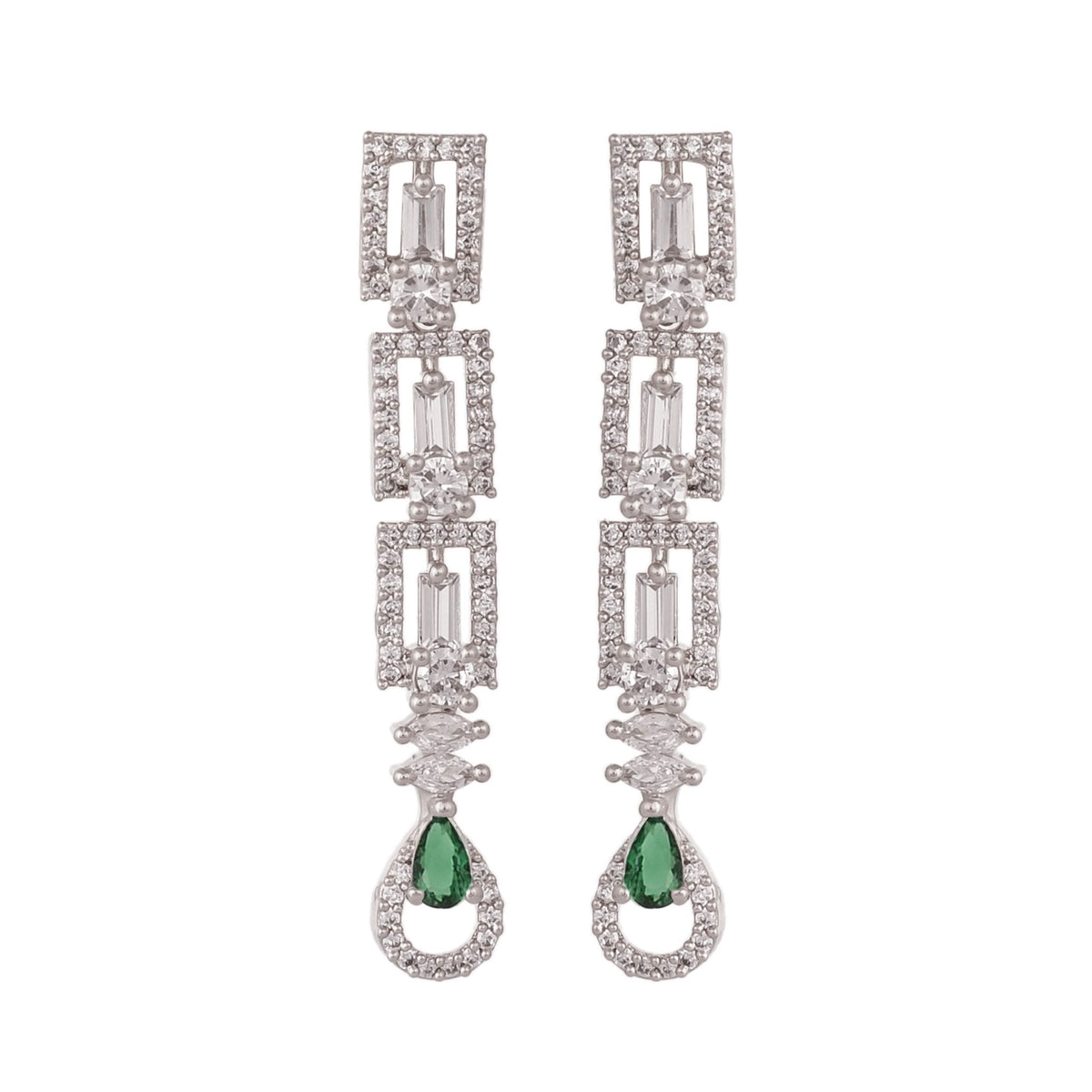 Glamorous CZ Necklace Set: Luxurious and Charming Jewelry for Women T4 Jewels