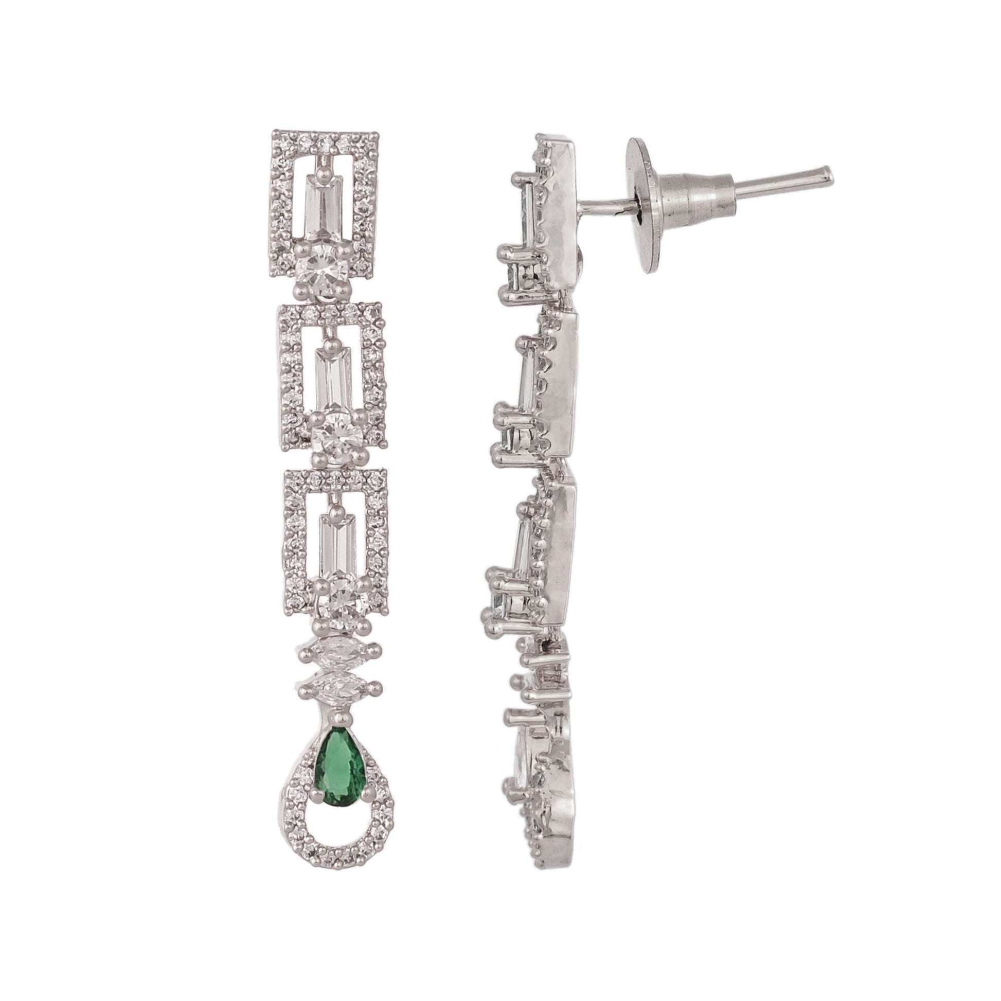Glamorous CZ Necklace Set: Luxurious and Charming Jewelry for Women T4 Jewels