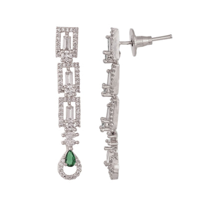 Glamorous CZ Necklace Set: Luxurious and Charming Jewelry for Women T4 Jewels
