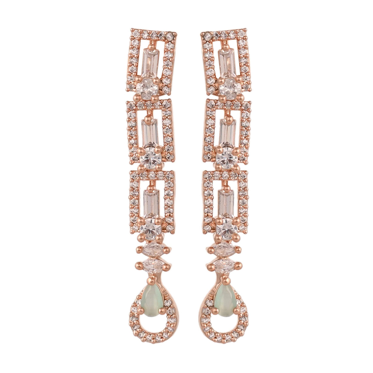Elegant and Timeless: Handcrafted CZ Necklace Set for the Modern Woman T4 Jewels