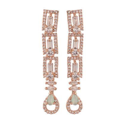 Elegant and Timeless: Handcrafted CZ Necklace Set for the Modern Woman T4 Jewels