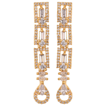 Exotic CZ Necklace Set: Delicate and Stylish Jewelry for Women T4 Jewels