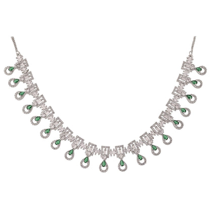Glamorous CZ Necklace Set: Luxurious and Charming Jewelry for Women T4 Jewels