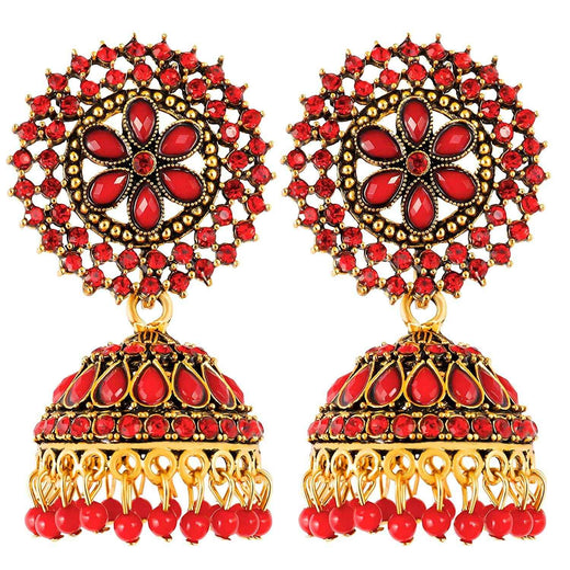 T4 Jewels Flower Design Adjustable Earrings
