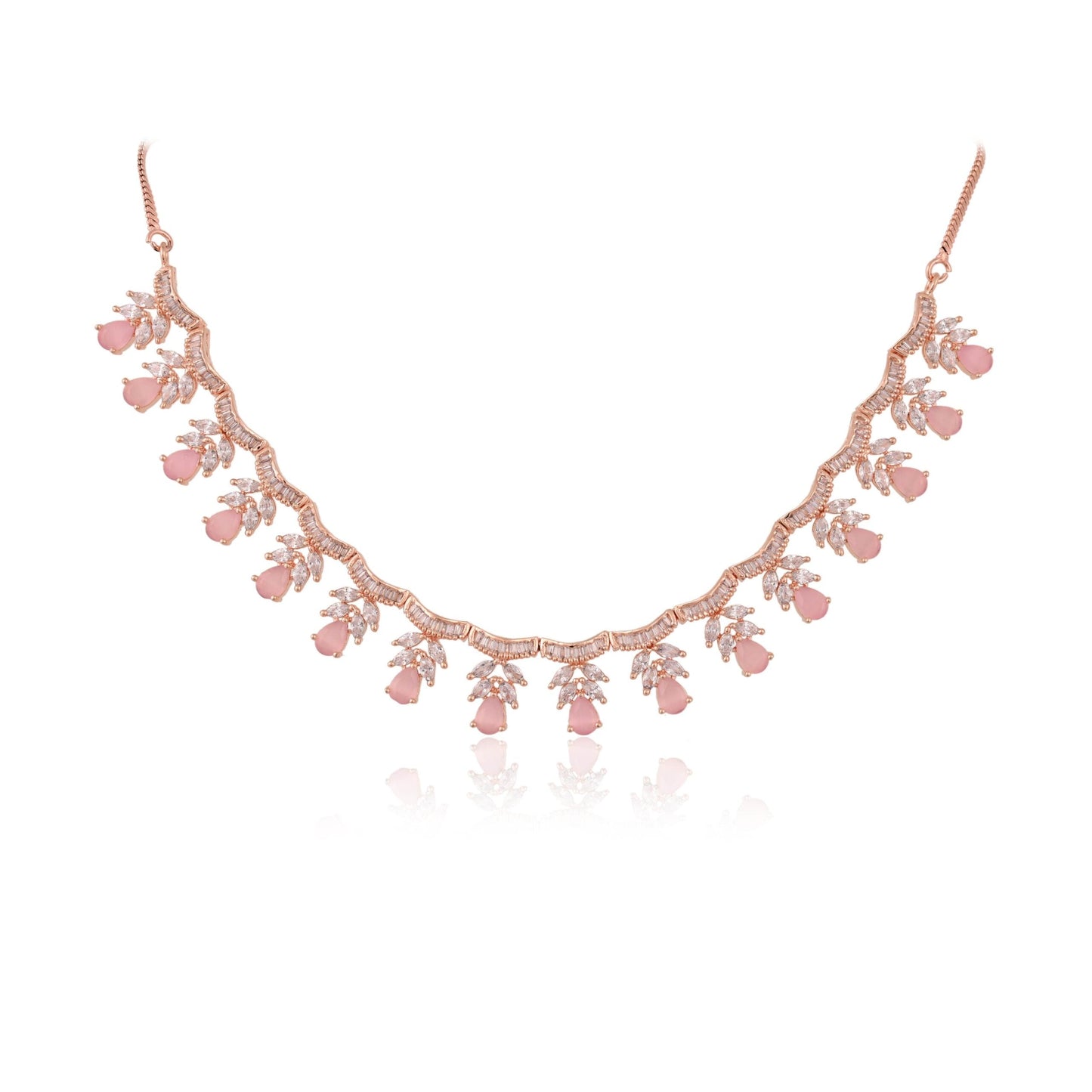 Exquisite CZ Necklace Set: Luxurious and Unique Jewelry for Women T4 Jewels
