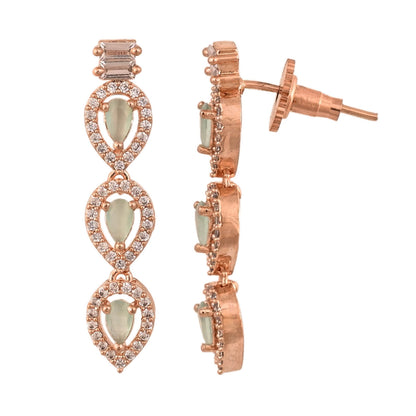 Stunning CZ Necklace Set, Handcrafted for the Bold and Beautiful T4 Jewels