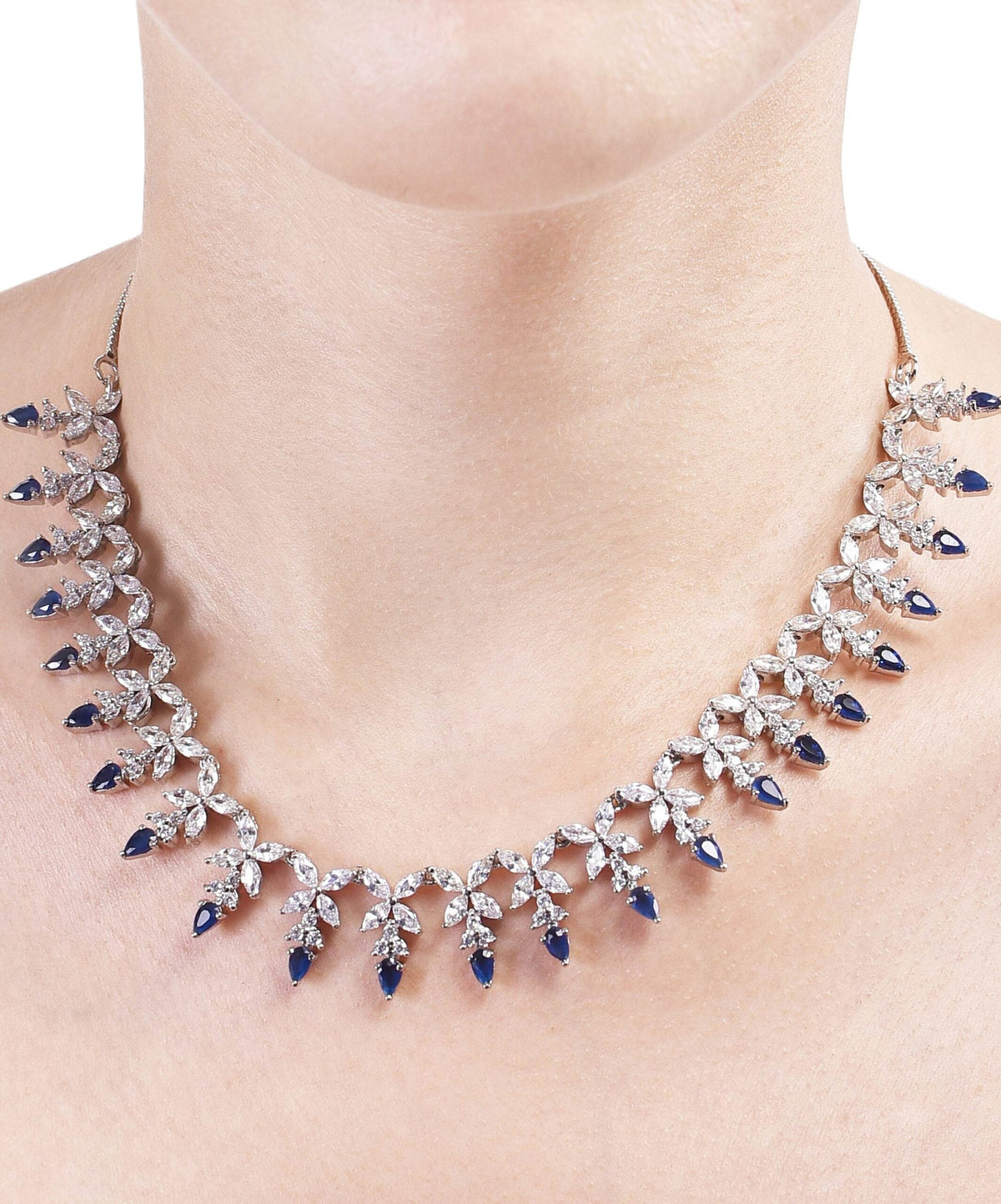 Delicate CZ Necklace Set: Elegant and Timeless Jewelry for Women T4 Jewels