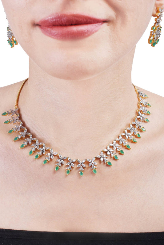 Exquisite CZ Necklace Set: Luxury Jewelry for Women T4 Jewels