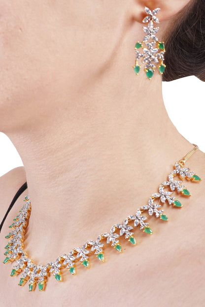 Exquisite CZ Necklace Set: Luxury Jewelry for Women T4 Jewels