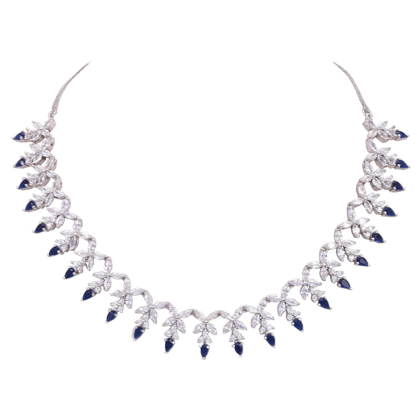 Delicate CZ Necklace Set: Elegant and Timeless Jewelry for Women T4 Jewels