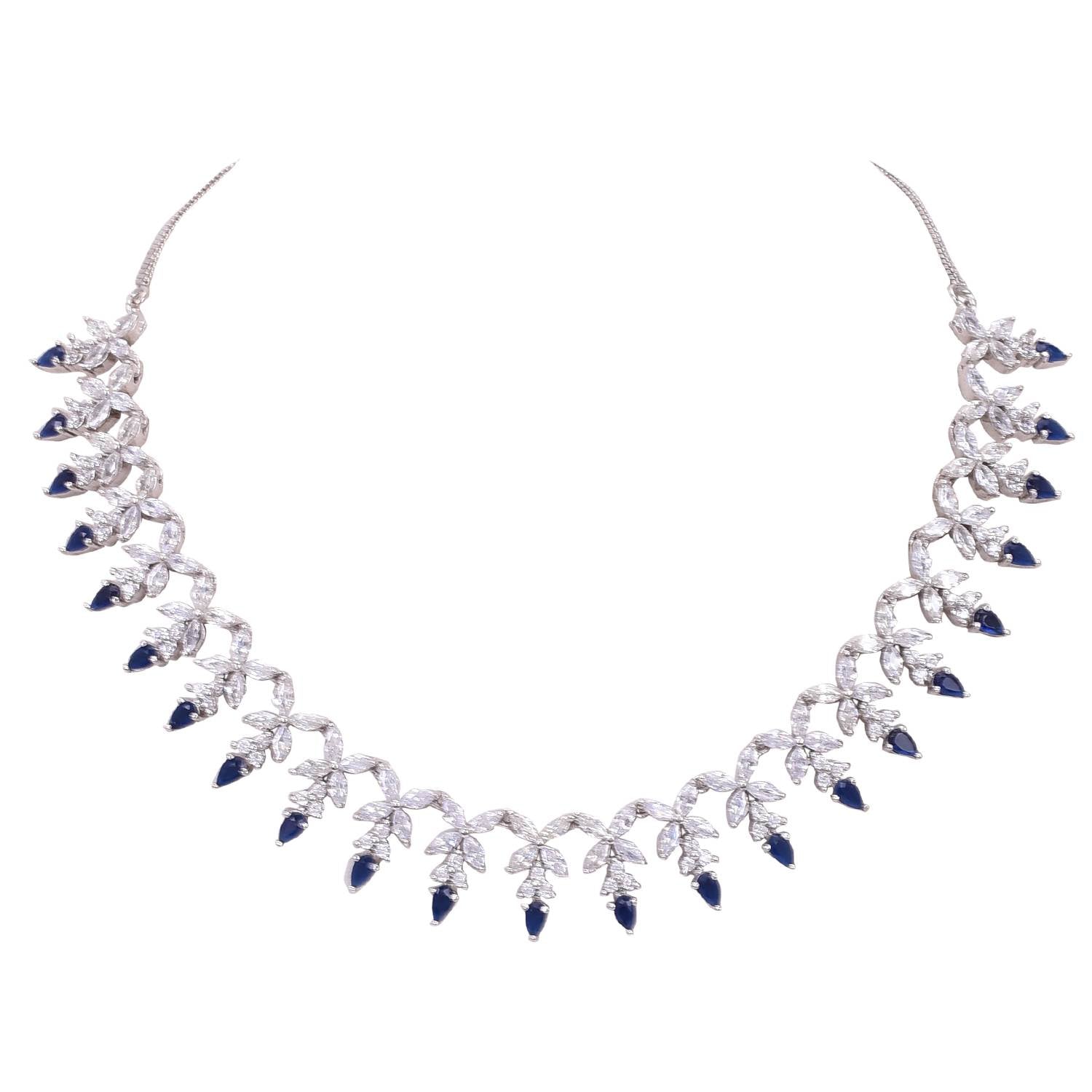 Delicate CZ Necklace Set: Elegant and Timeless Jewelry for Women T4 Jewels