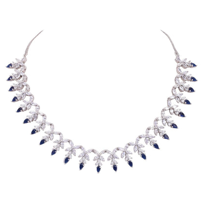 Delicate CZ Necklace Set: Elegant and Timeless Jewelry for Women T4 Jewels