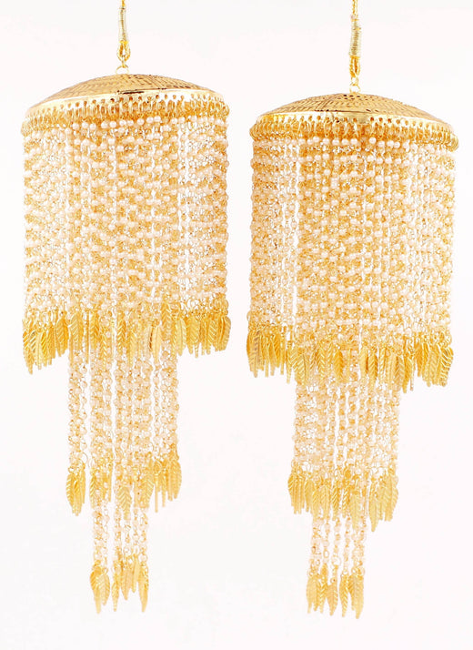 Beautiful Broad Jhumar Style Kaleere by T4 Jewels