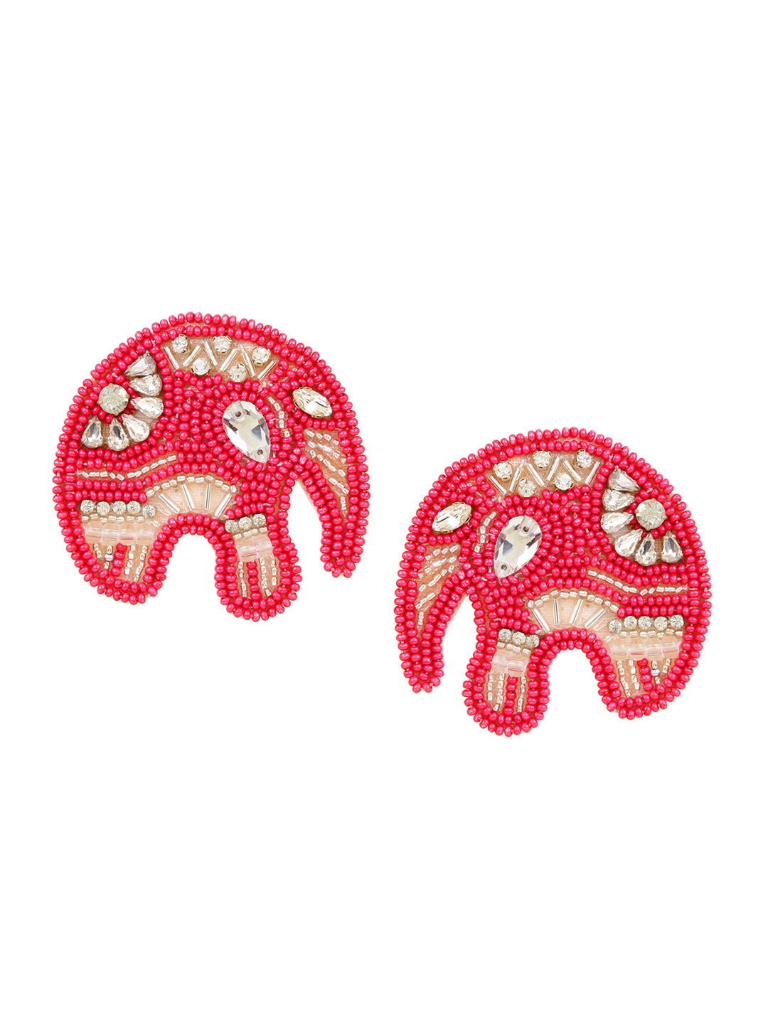 Beautiful Elephant Shaped Handmade Earring  by T4 Jewels