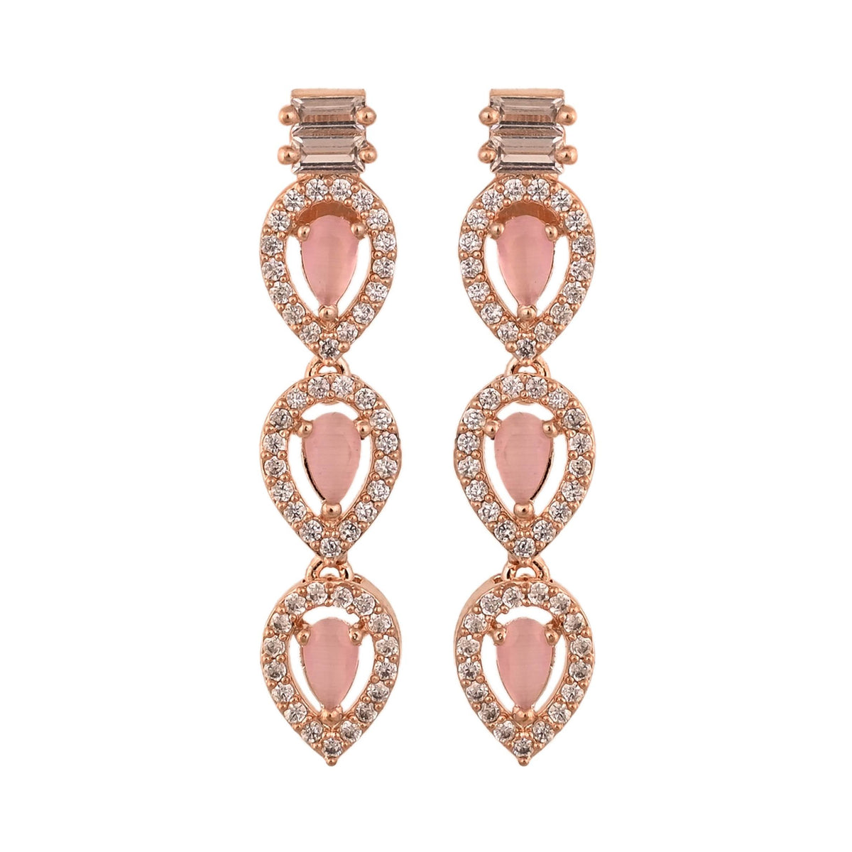Embrace Your Beauty with this Handcrafted CZ Necklace Set T4 Jewels
