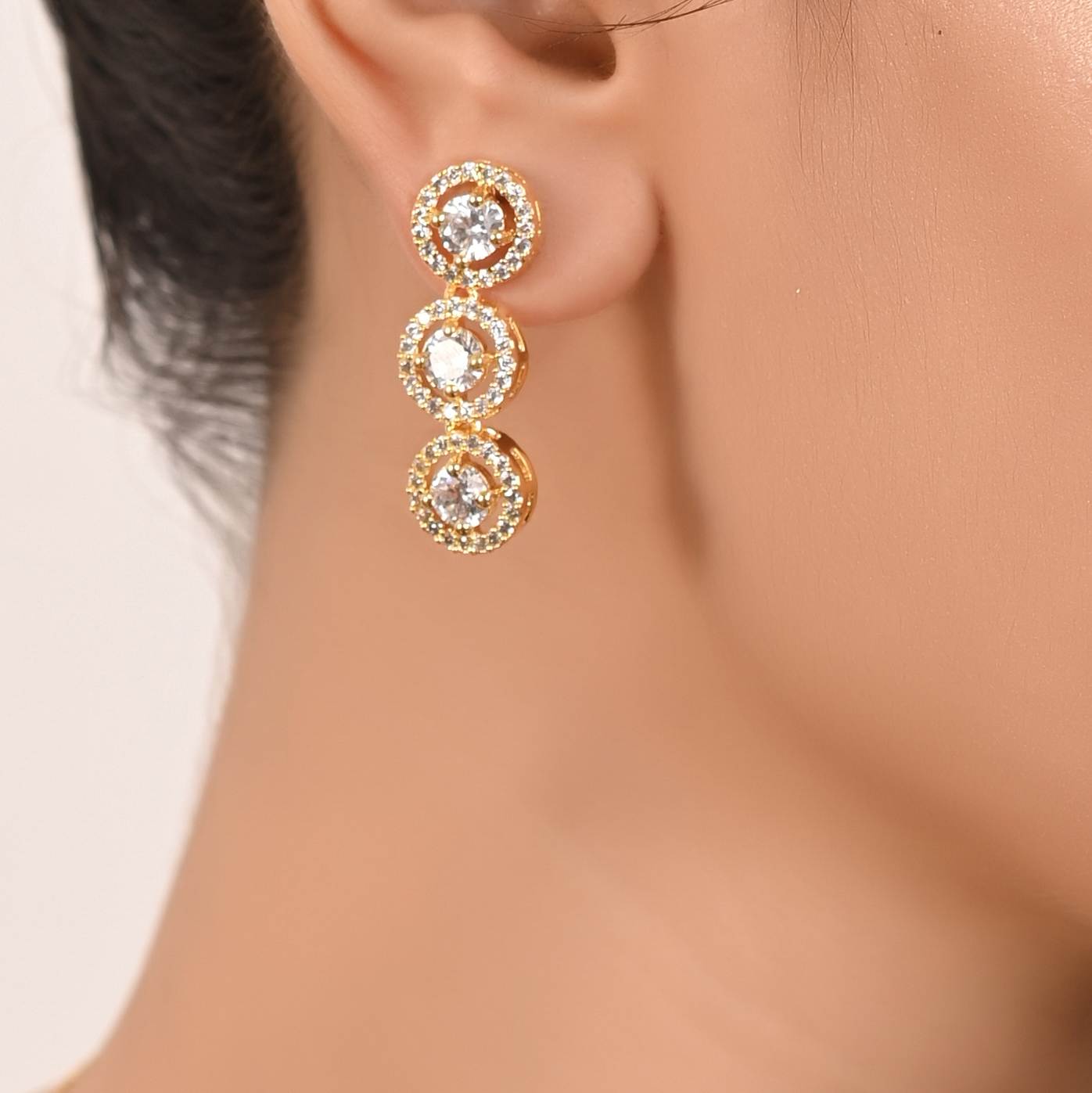 Flaunt Your Style with this Handcrafted CZ Necklace Set T4 Jewels