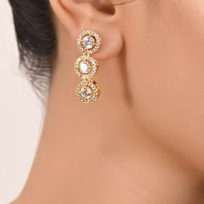 Flaunt Your Style with this Handcrafted CZ Necklace Set T4 Jewels