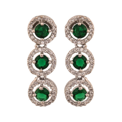 A Touch of Sparkle: Handcrafted CZ Necklace Set for Every Occasion T4 Jewels