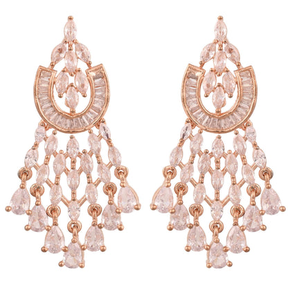 Unleash your Inner Diva with this Handcrafted CZ Necklace Set T4 Jewels
