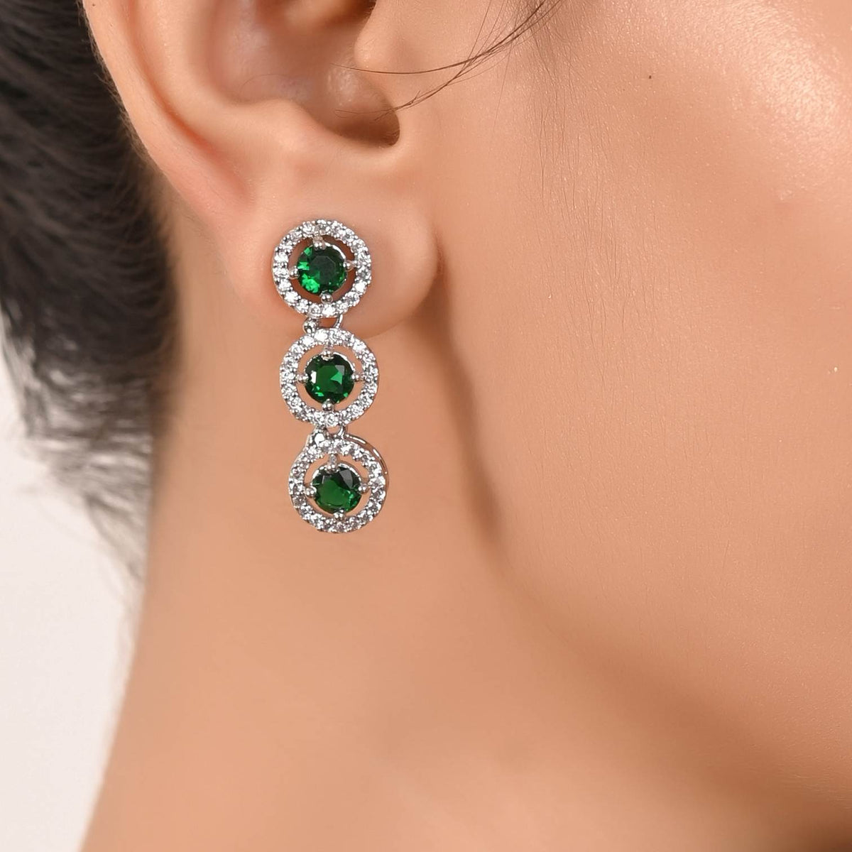 A Touch of Sparkle: Handcrafted CZ Necklace Set for Every Occasion T4 Jewels