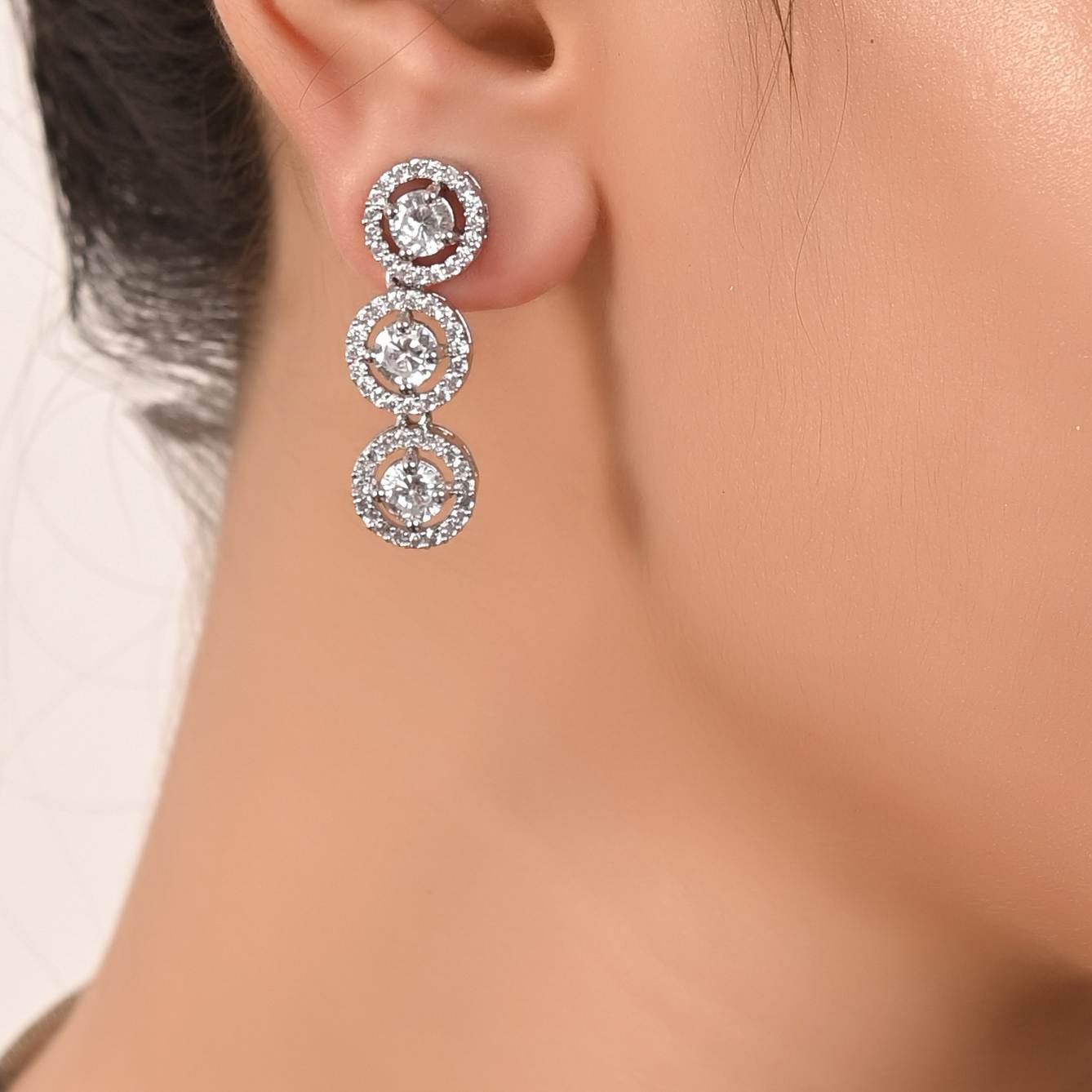 Uniquely Designed CZ Necklace Set, Handcrafted for You T4 Jewels