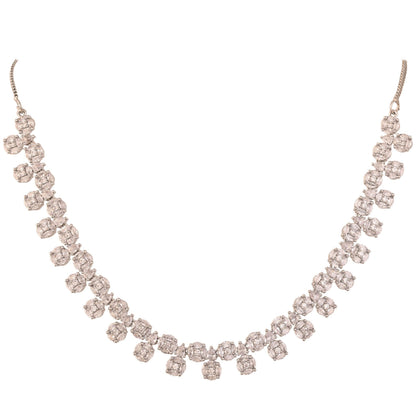 Handcrafted CZ Necklace Set: A Timeless Addition to Your Jewelry Collection T4 Jewels
