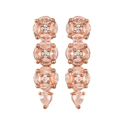 Make a Statement with this Handcrafted CZ Necklace Set T4 Jewels