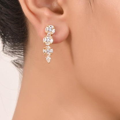 Sophisticated and Chic: Handcrafted CZ Necklace Set for Women T4 Jewels