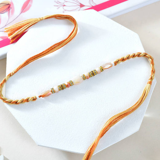 T4 Jewels Designer Multi-Bead 🤝Rakhi for Brother | SR38