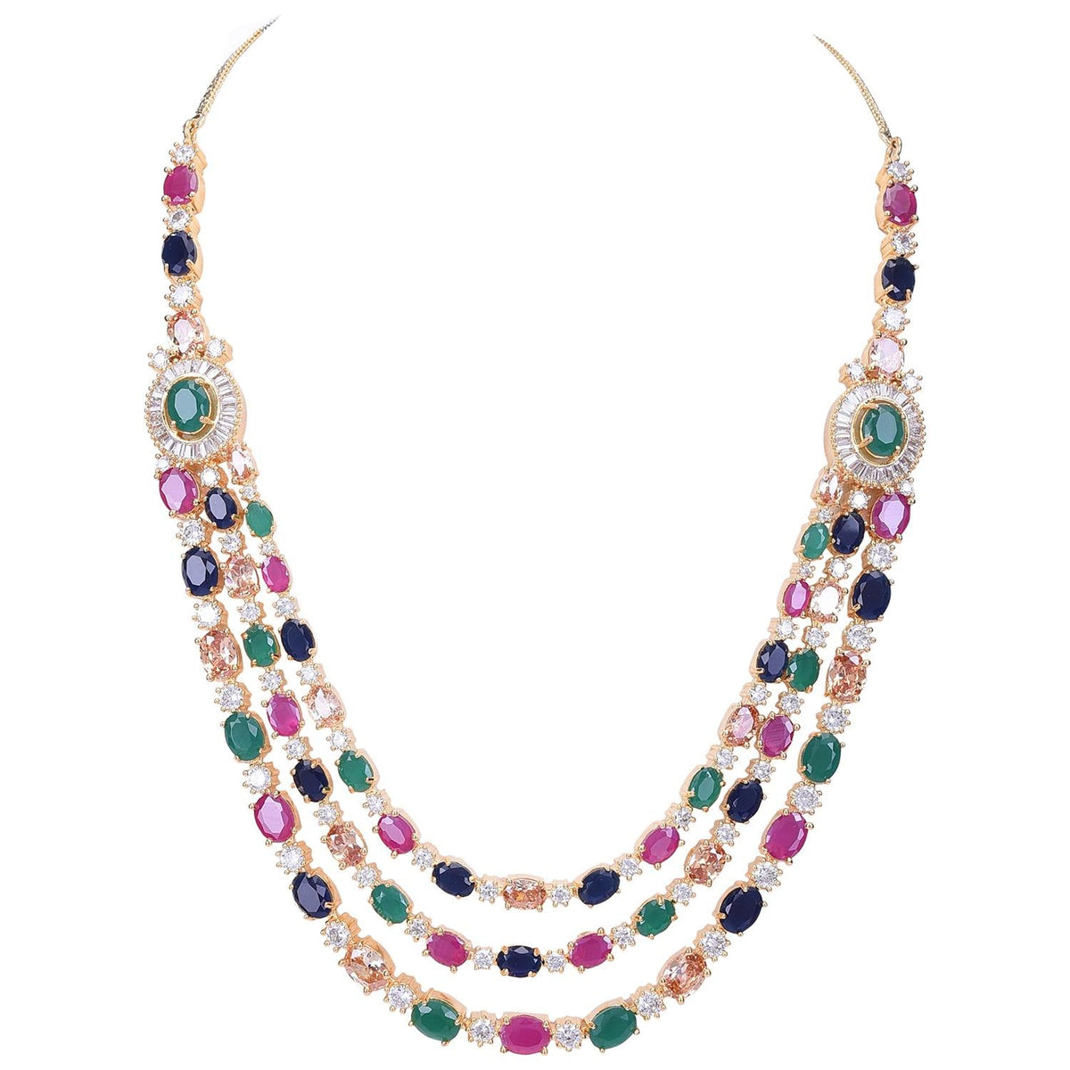 Timeless CZ Necklace Set for a Classic and Sophisticated Look T4 Jewels