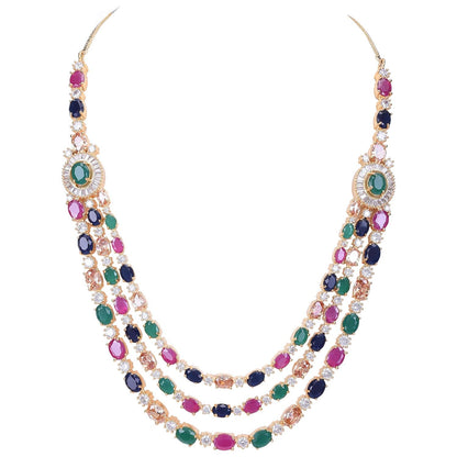 Timeless CZ Necklace Set for a Classic and Sophisticated Look T4 Jewels