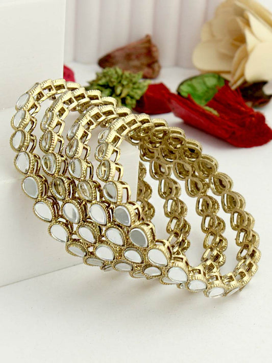 Sujaya Bangle Set Golden Bangles T4 Jewels