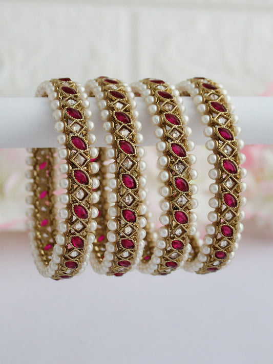 Kinjal Bangle Set